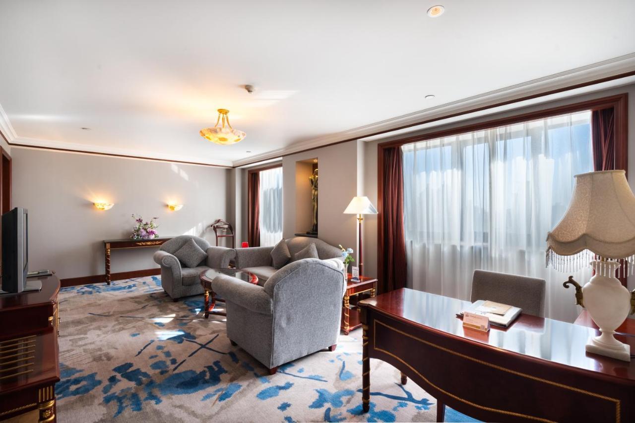 Golden Ocean Hotel Tianjin Bagian luar foto