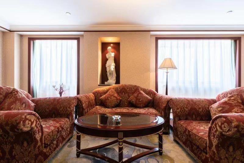Golden Ocean Hotel Tianjin Bagian luar foto